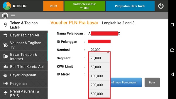 Mudahnya Isi Pulsa Listrik di Kioson - Blog Mas Hendra