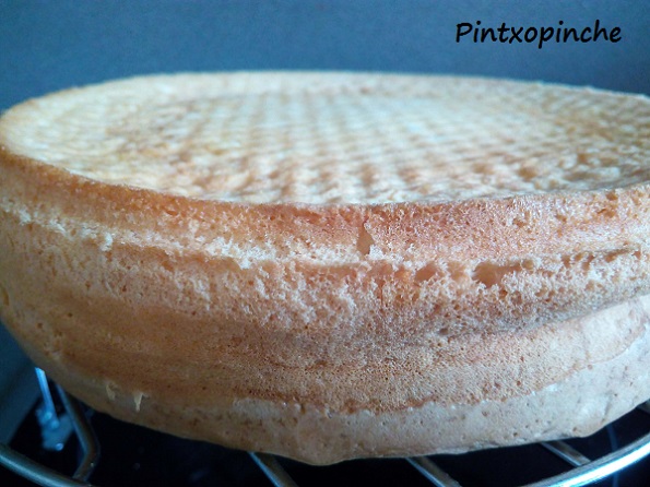 azúcar, bizcocho genovés, bizcocho genovés con thermomix, bizcocho sencillo, dulces, harina, HUEVOS, pastel, sin gluten, thermomix,