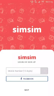 Simsim : Get Free Shopping product without delivery Charge - Freebies