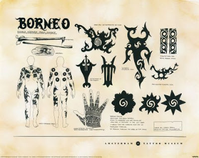 Borneo Tribal tattoo Art Borneo tattoo