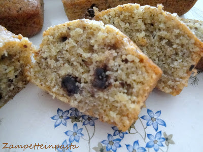 Mini plumcake con farina di nocciole