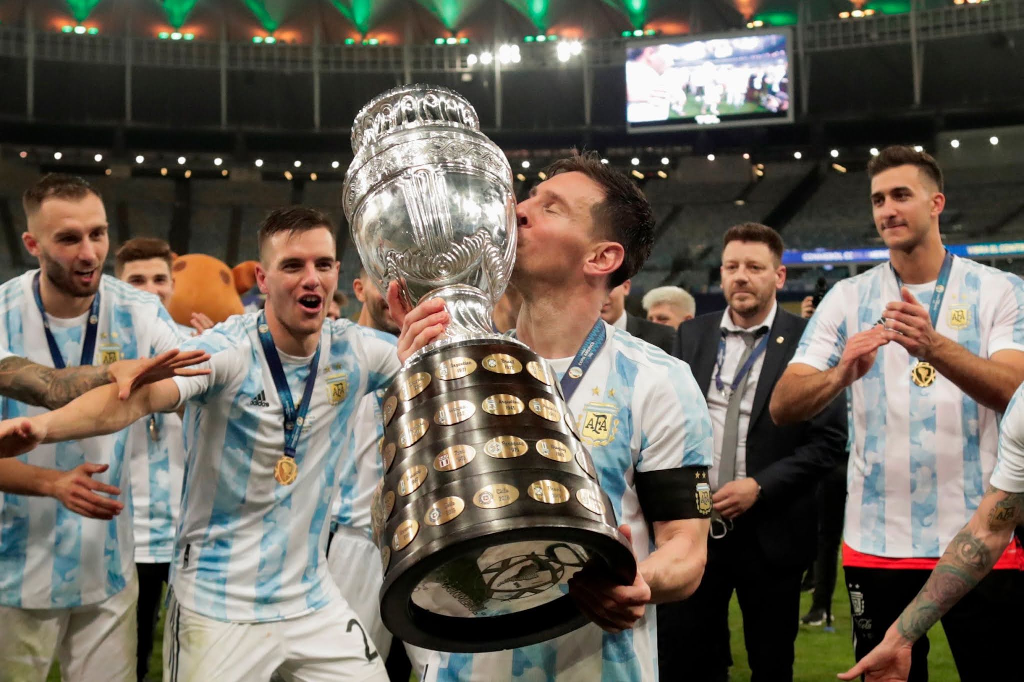 GALERIA DE FOTOS: Las mejores imágenes de Argentina campeón de la Copa América 2021 en el Maracaná