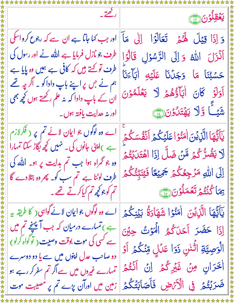 Surah Al-Maidahwith Urdu Translation,Quran,Quran with Urdu Translation,Surah Al-Maidah with Urdu Translation,