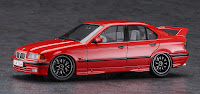 Hasegawa 1/24 BMW 320i w/ TRUNK SPOILER (20592) English Color Guide & Paint Conversion Chart