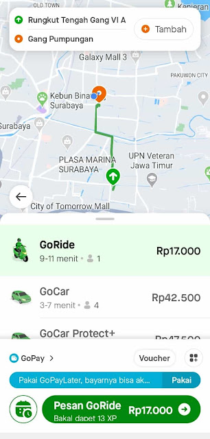 aplikasi Gojek