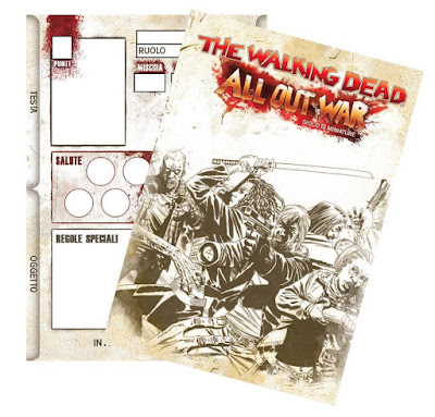 The Walking Dead: all out war, la carta editabile