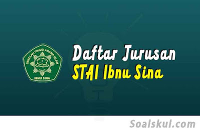 daftar jurusan di stai ibnu sina