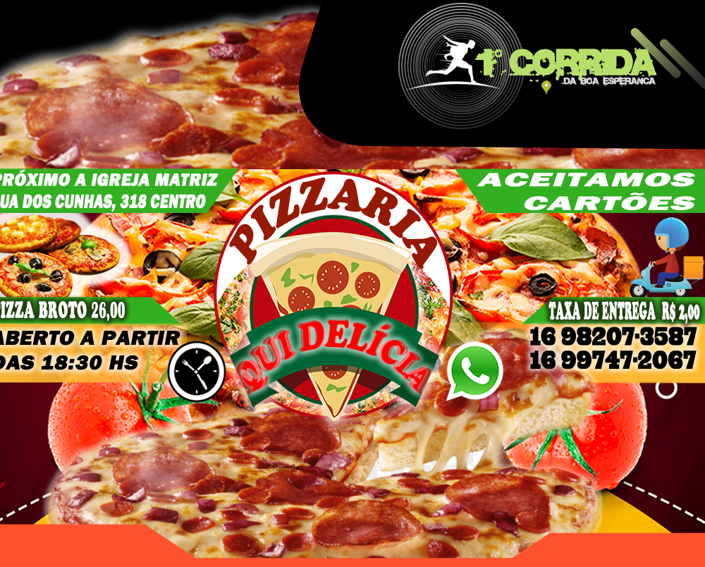 PIZZARIA QUI DELICIA  1º  CORRIDA DA BOA ESPERANÇA.fw