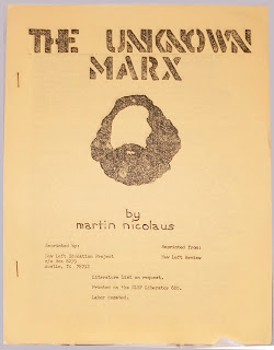 Cover of Unknown Marx