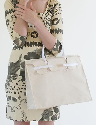 Canvas Birkin Bag