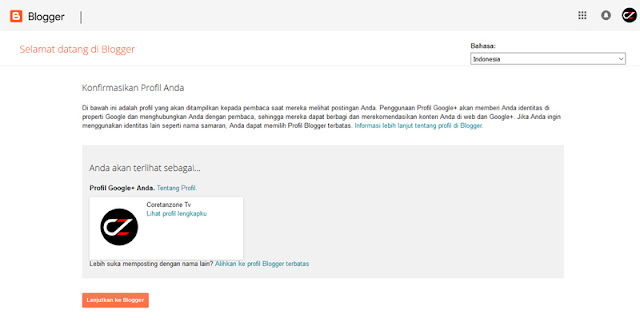 Cara terbaru membuat blog di blogspot (blogger)