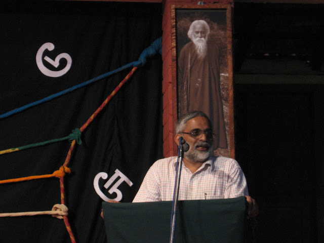 K V Akshara speaking at Ninasam, Heggodu