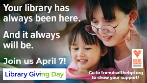 Library Giving Day Wednesday April 7