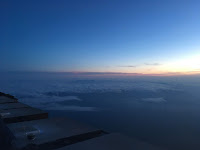 富士山の日の出前