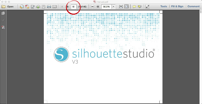 Silhouette Studio, Silhouette tip, keyboard shortcuts, Silhouette Studio user's manual