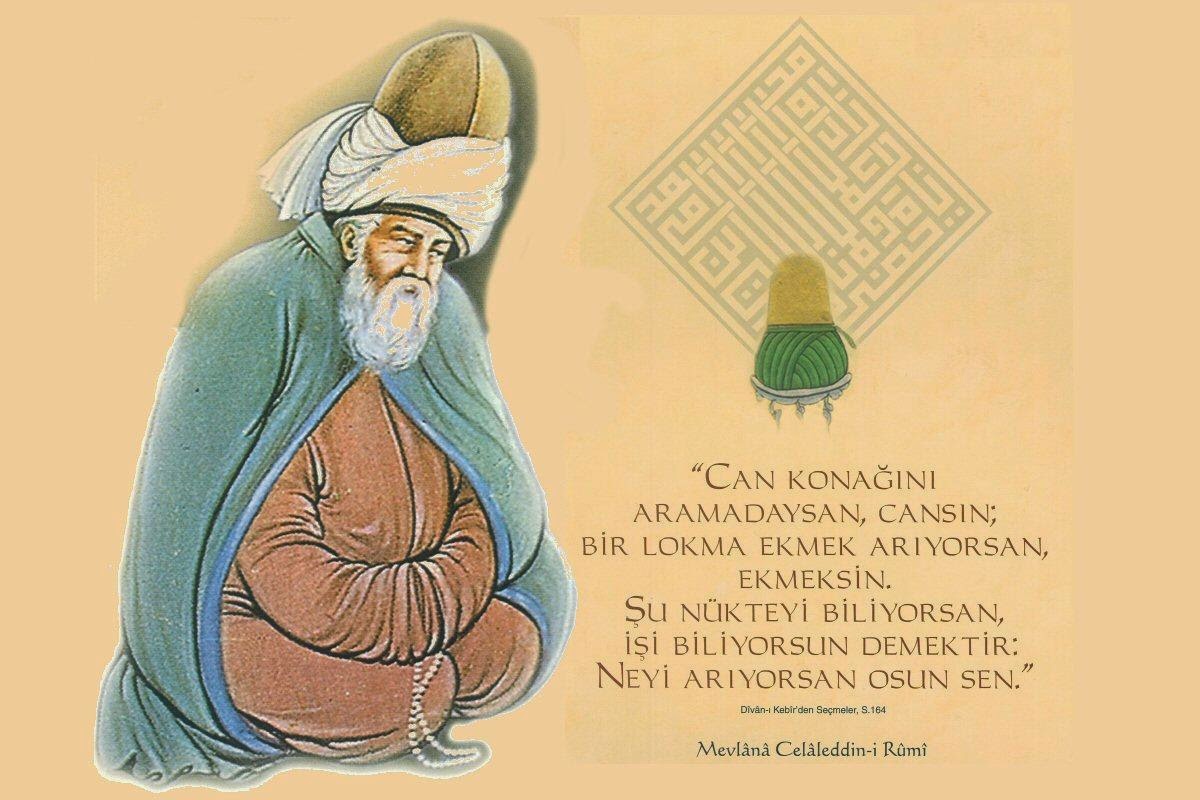 Hz Mevlana Sözleri-Kısa Mevlana Özlü Sözleri