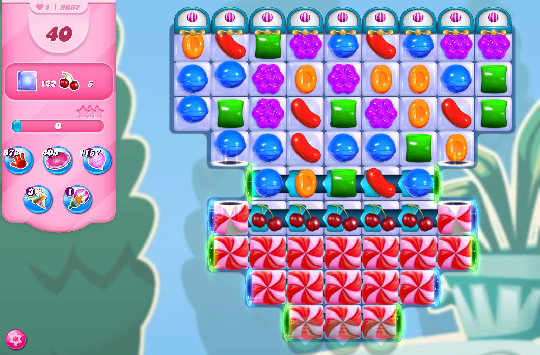 Candy Crush Saga level 9367