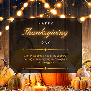 Image of thanksgiving day quote for friends