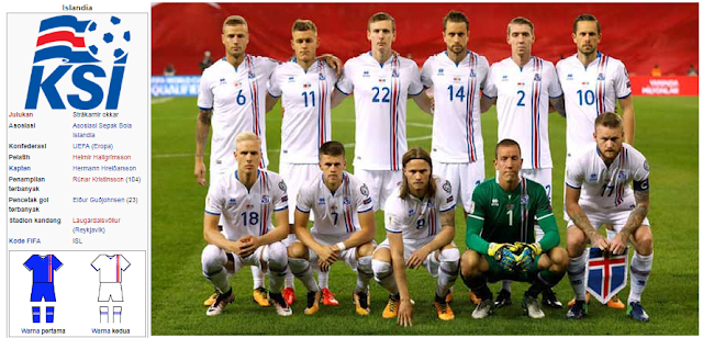 Profil Timnas Islandia Piala Dunia 2018 (Grup D)