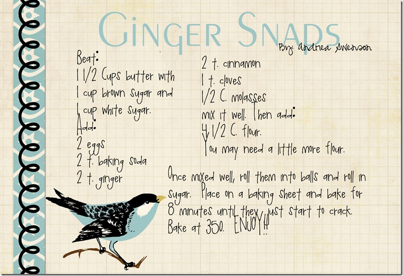 Ginger Snaps