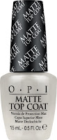 top coat matte