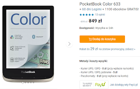 pocketBook Color 633 w sklepie z czytnikami czytio.pl