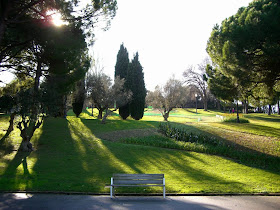 Montjuic Park in Barcelona