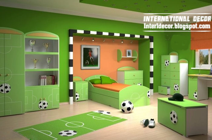 Bedroom Soccer Room Ideas