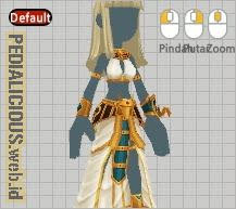 Gear Design Pharaoh Costume Female Lost Saga