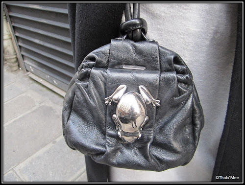 Sac Bourse grenouille cuir Marc Jacobs Marie Laffont