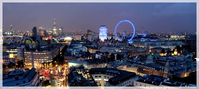 kota di Inggris sebagai tujuan wisata yaitu London