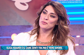 Elisa Isoardi foto Da noi a Ruota Libera 18 settembre 2022