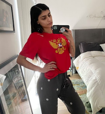 Mia Khalifa prepares for World War 3 as she 'defects to Russia'