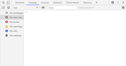 Console tab in Chrome DevTools | Mangoopedia