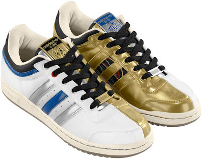 Star Wars x adidas Originals Fall/Winter 2010 Collection - R2-D2 and C-3PO Droids Top Ten Low Sneakers