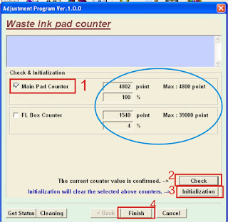 Cara Reset Printer Epson T13 Blinking