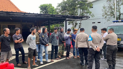 Polresta Tangerang Gelar Ops Pekat Maung 2023, 11 Pak Ogah di Tangerang Terjaring