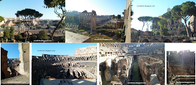 Viaje a Roma: interior del Coliseo