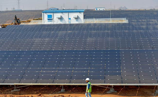 World's Largest Solar Park Shakti Sthala situated in India