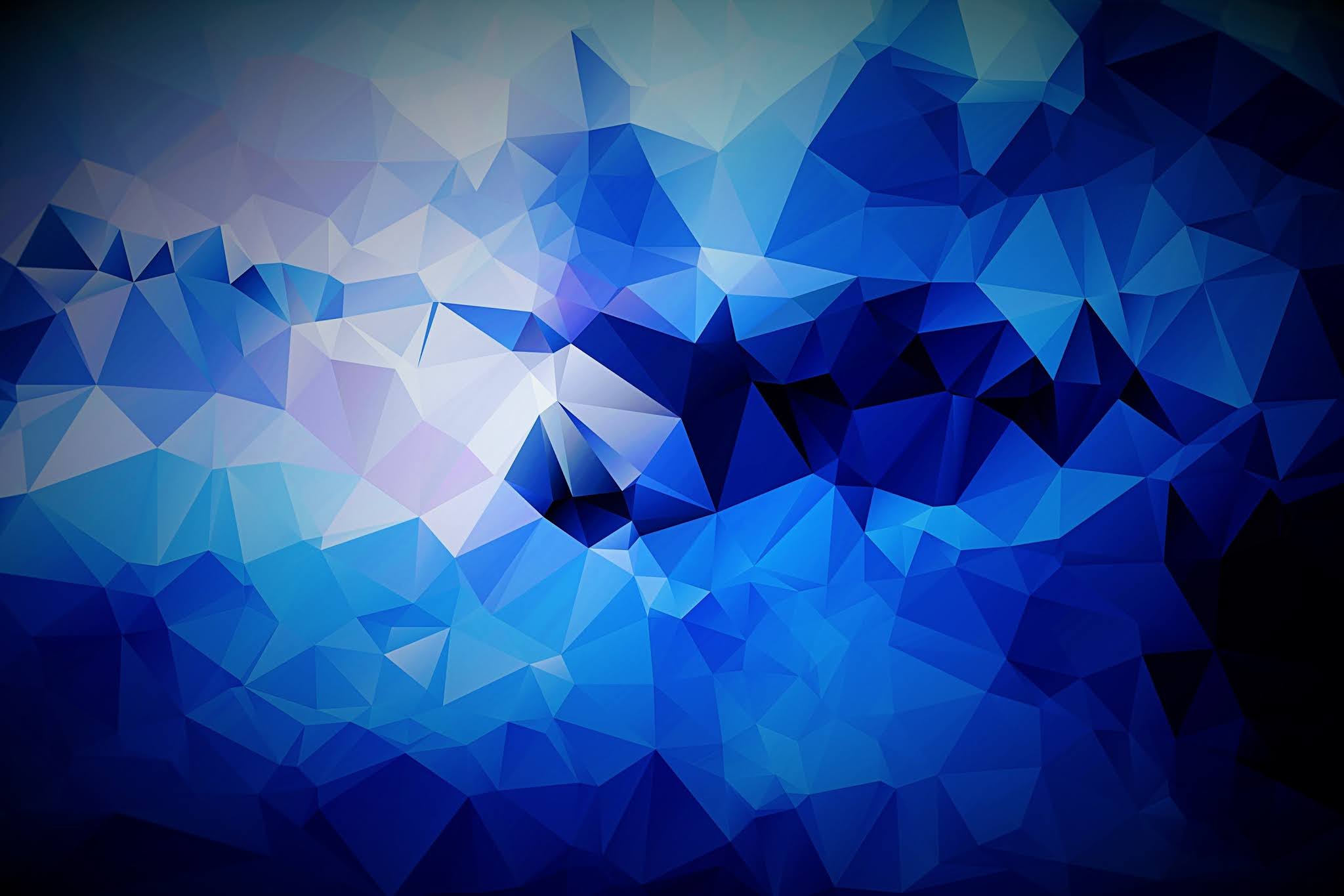 blue abstract vector