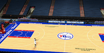 NBA 2K14 76ers Court Stadium Update