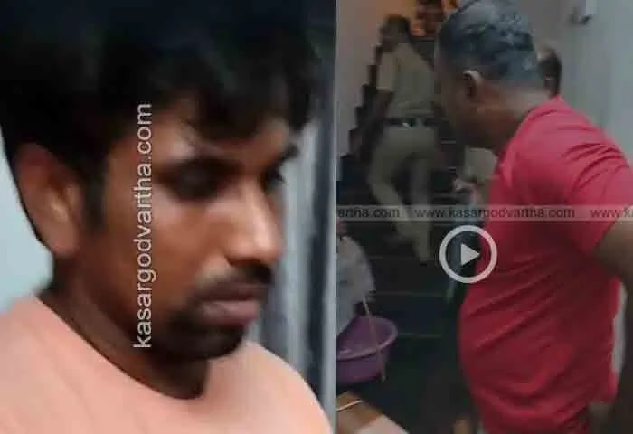 News, Kasaragod, Kerala, Youth, Arrest, Police, Kasaragod: Gelatin stick seized.