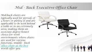 mid- back executive chair