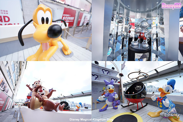 香港最大型迪士尼100週年活動 Disney 100 Travel Together with Wharf Malls 海港城, Duffy and friends、米奇、唐老鴨、史迪仔、迪士尼公主系列、小熊維尼、小飛象