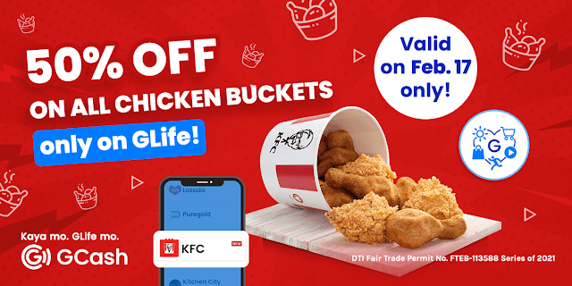 GCash GLife KFC Special Promo Gizmo Manila