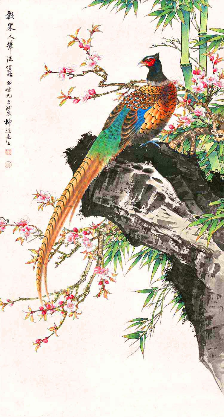 Lukisan Burung Merak Yang Menarik Scripters News