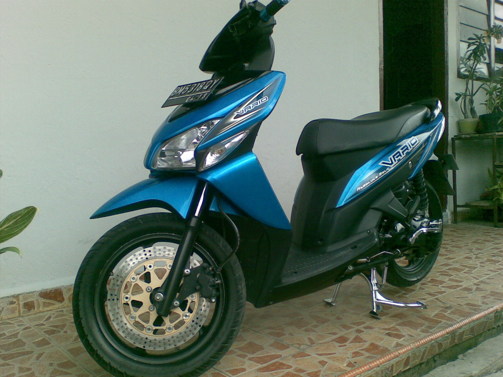 Modifikasi Vario Velg 14 Kumpulan Modifikasi Motor Vario