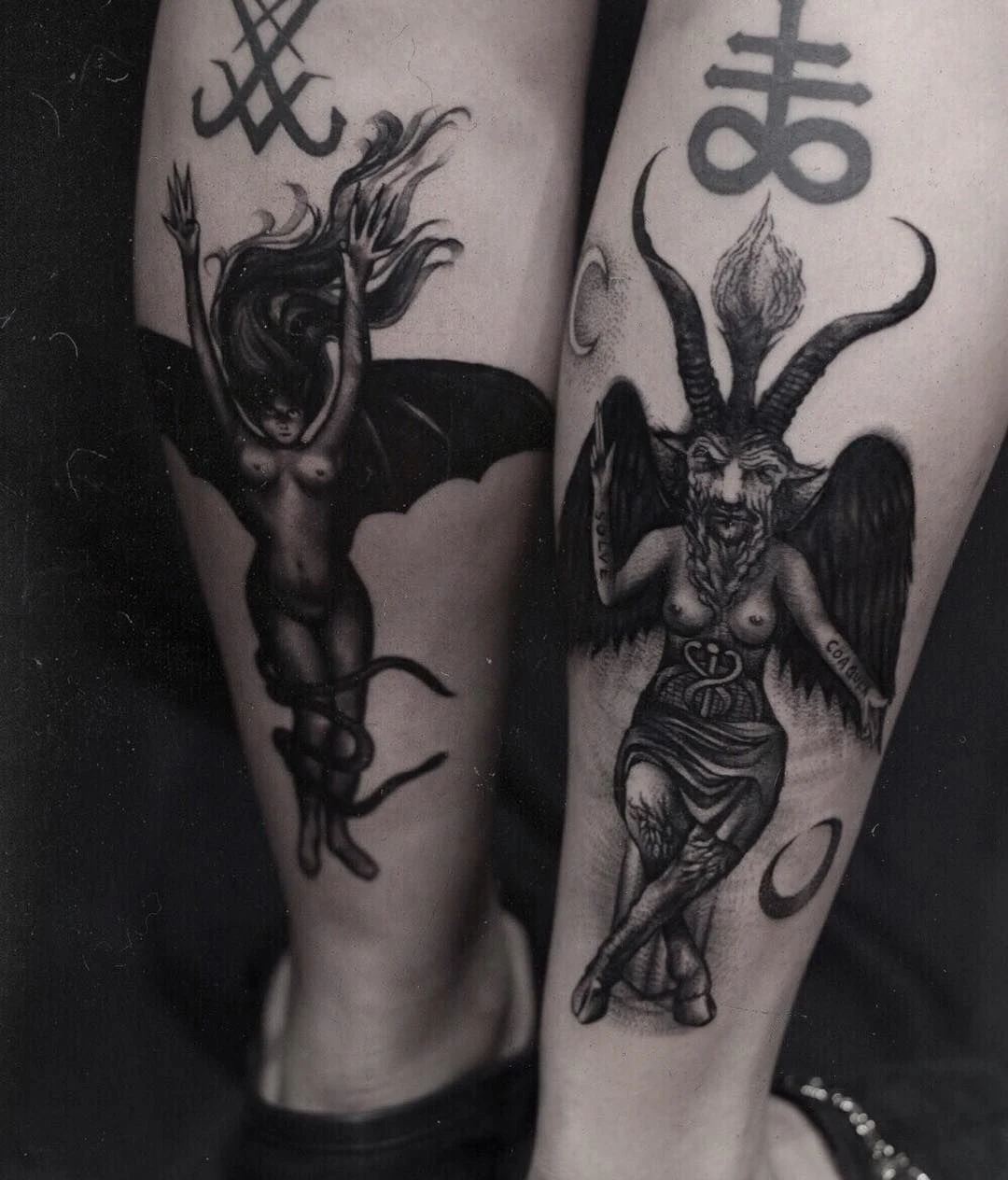 tatuajes simbolos satanicos