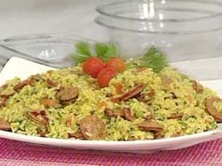 Arroz à calabresa