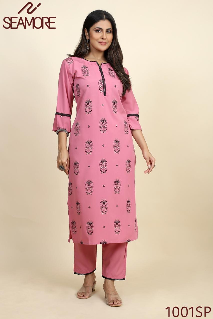 Safaa Rayon Acro Wool Magenta Kurta & Palazzo Material (Unstitched) For  Winte... | Dress materials, Dress, Women